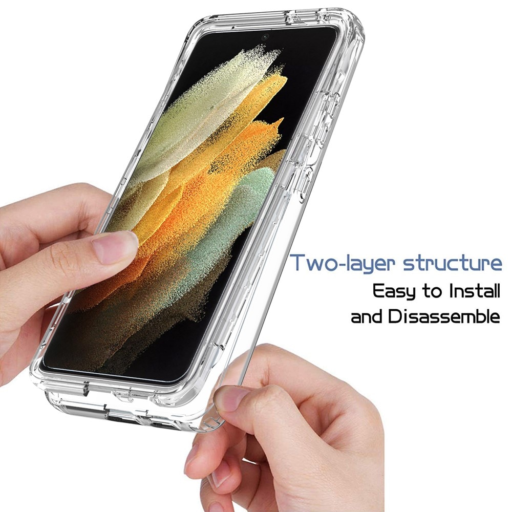 Full Cover Case Samsung Galaxy S21 Ultra gennemsigtig