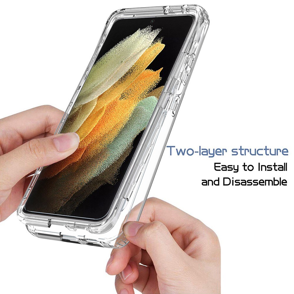 Full Cover Case Samsung Galaxy S21 Ultra Gennemsigtig