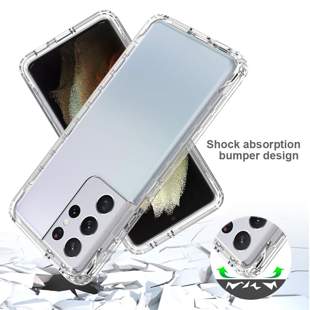 Full Cover Case Samsung Galaxy S21 Ultra Gennemsigtig
