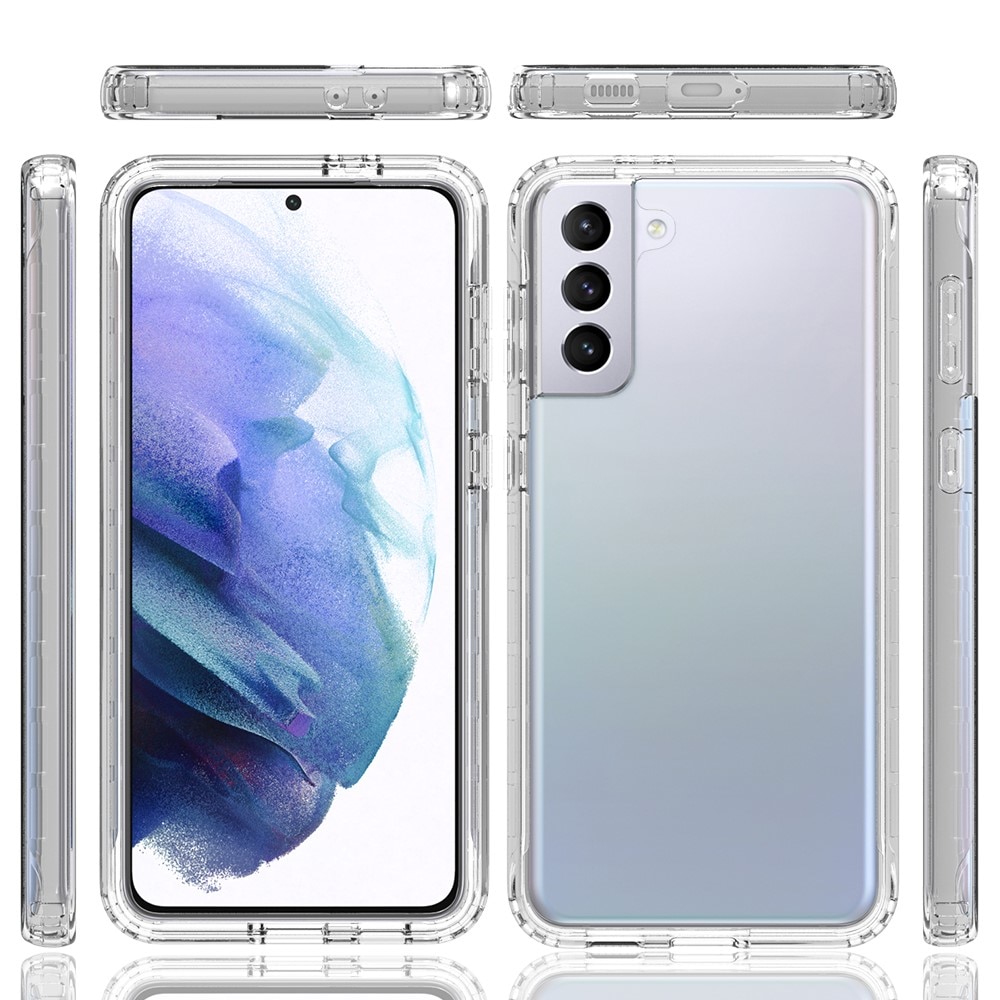 Full Cover Case Samsung Galaxy S21 Plus gennemsigtig