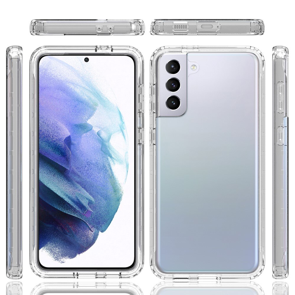 Full Cover Case Samsung Galaxy S21 Plus Gennemsigtig