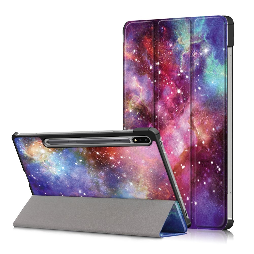 Etui Tri-fold Samsung Galaxy Tab S7 FE - Rum