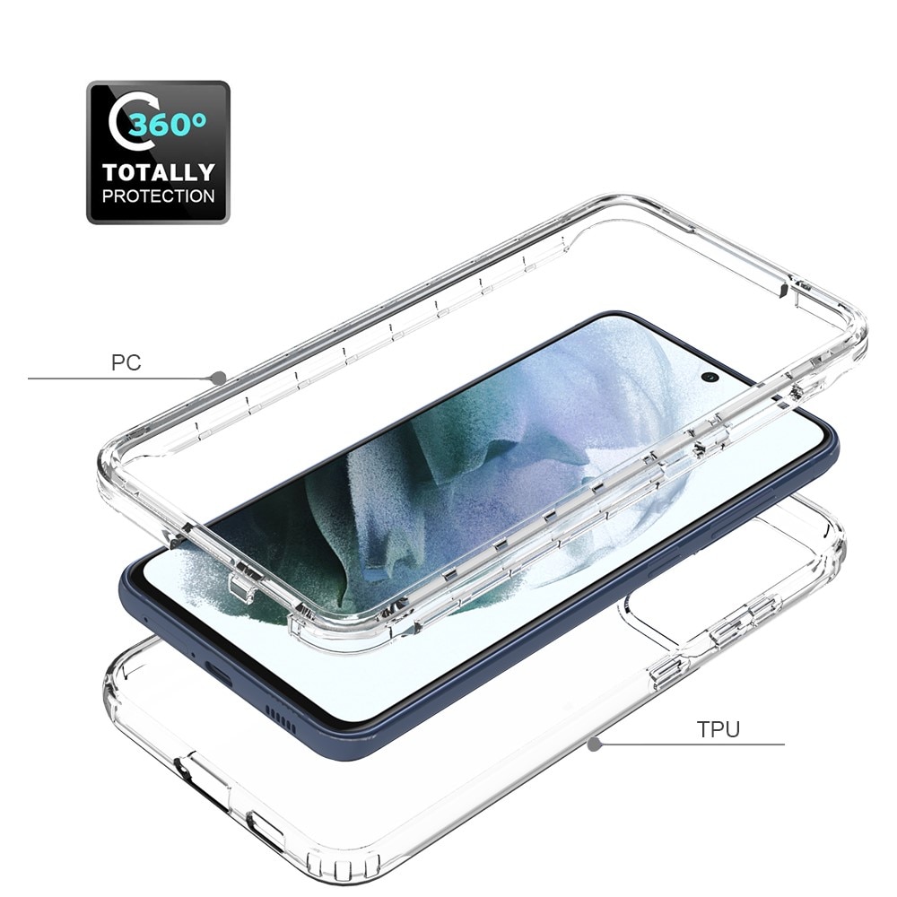 Full Cover Case Samsung Galaxy S21 FE gennemsigtig