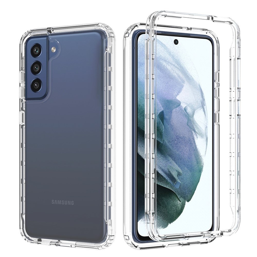 Full Cover Case Samsung Galaxy S21 FE gennemsigtig