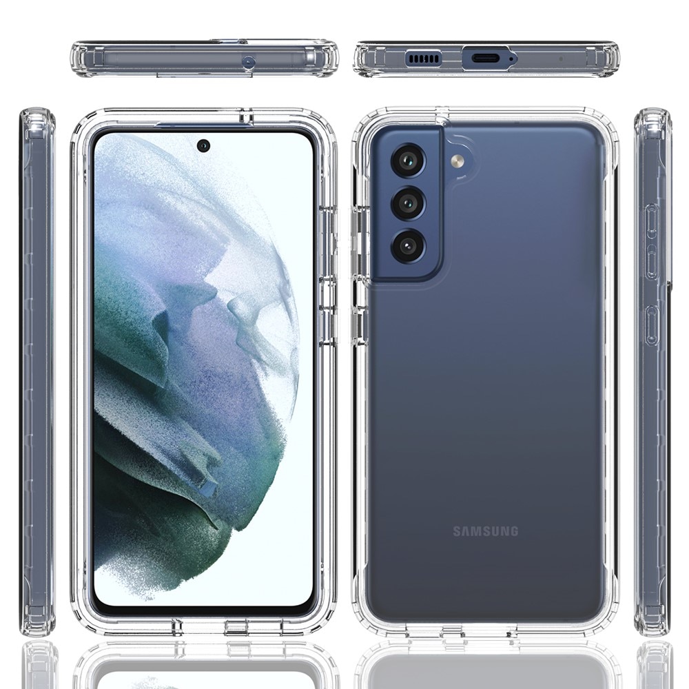 Full Cover Case Samsung Galaxy S21 FE gennemsigtig
