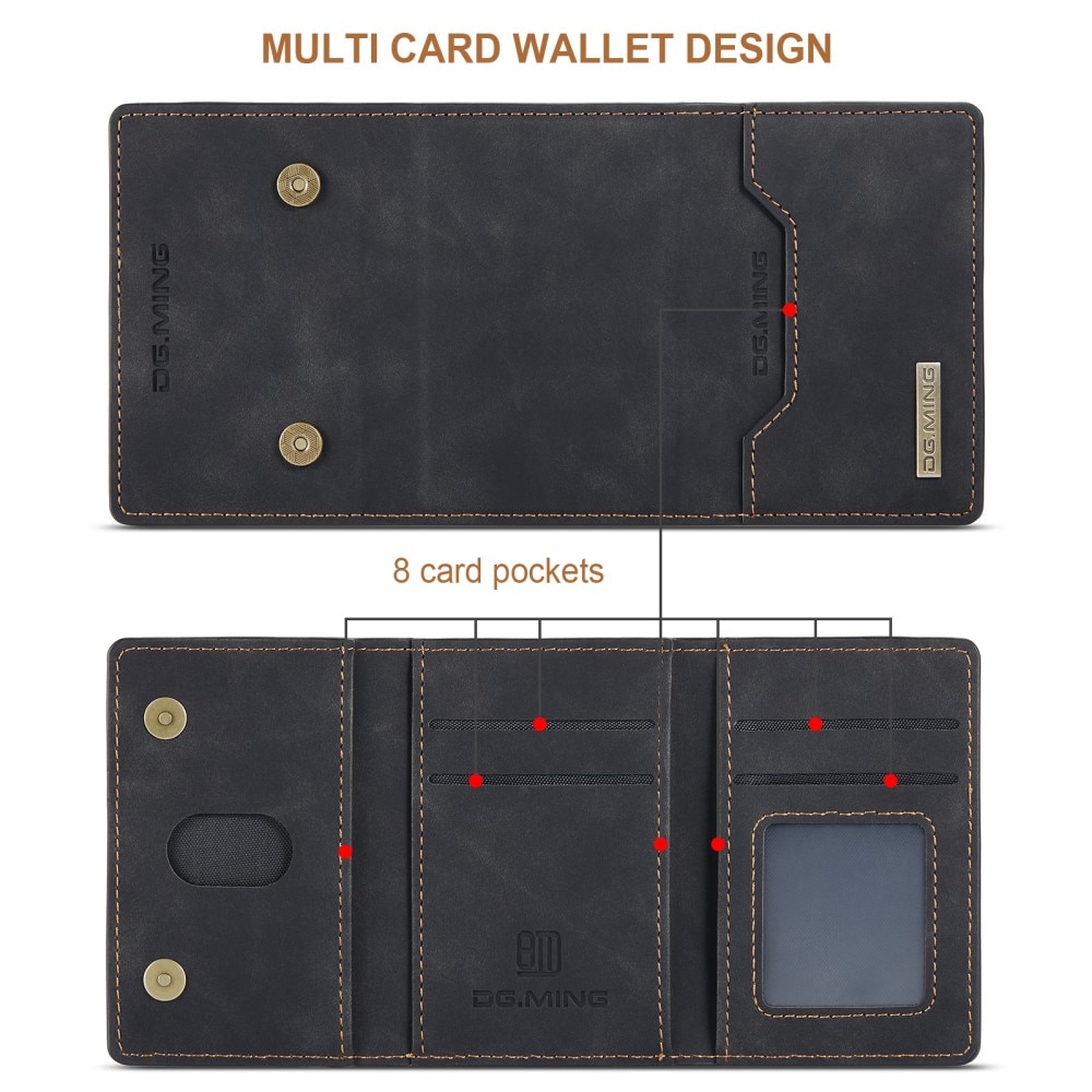 Magnetic Card Slot Case Samsung Galaxy S21 Ultra Black