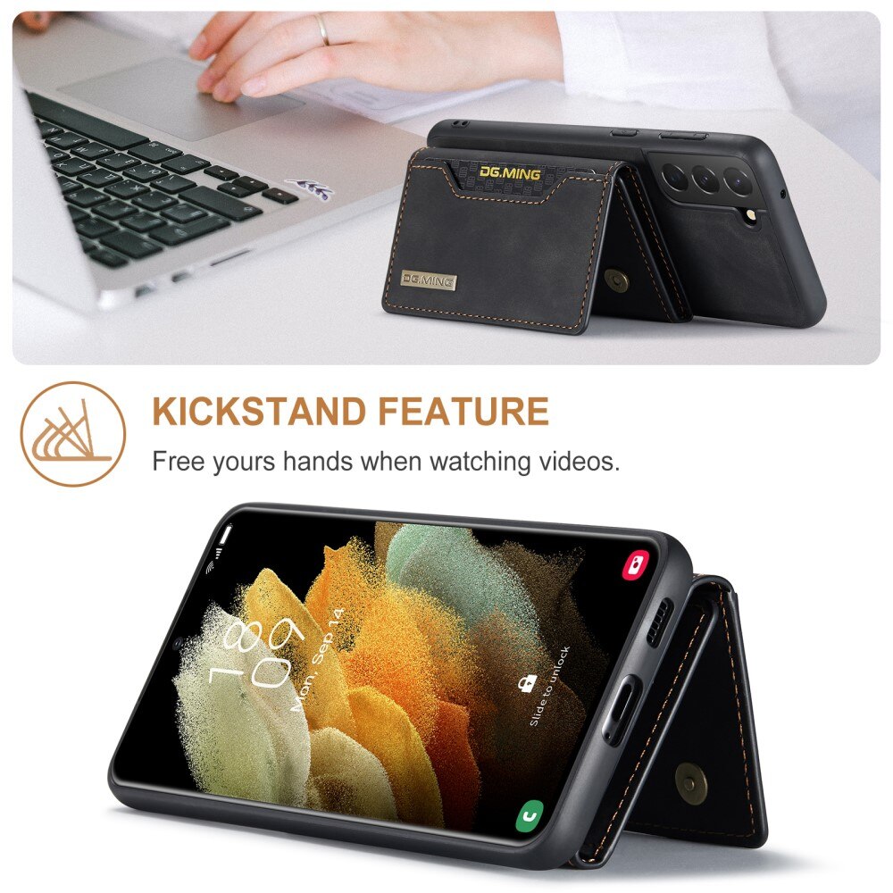 Magnetic Card Slot Case Samsung Galaxy S21 FE Sort
