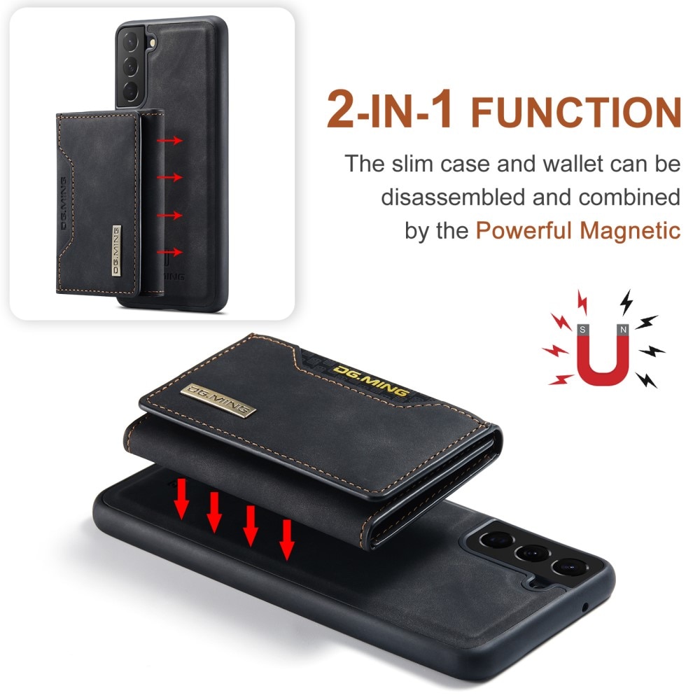 Magnetic Card Slot Case Samsung Galaxy S21 FE Sort