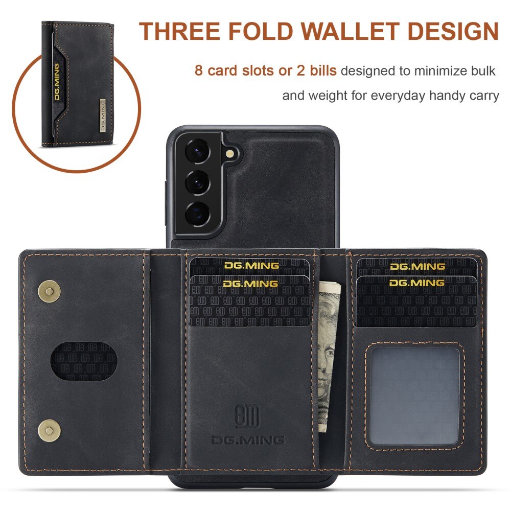 Magnetic Card Slot Case Samsung Galaxy S21 FE Sort