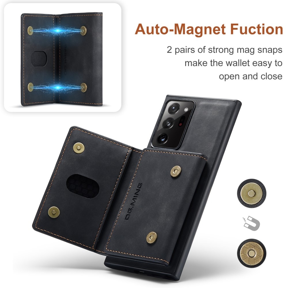 Magnetic Card Slot Case Samsung Galaxy Note 20 Ultra Sort