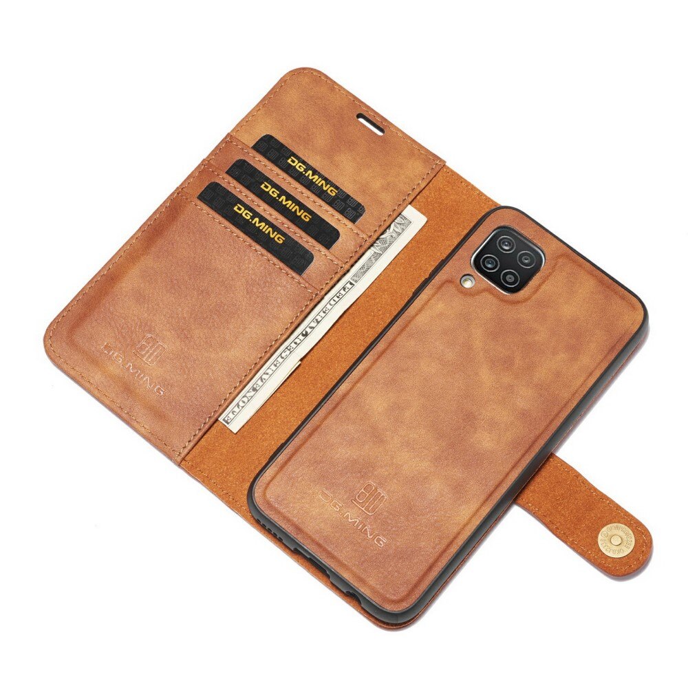 Magnet Wallet Samsung Galaxy A22 4G Cognac