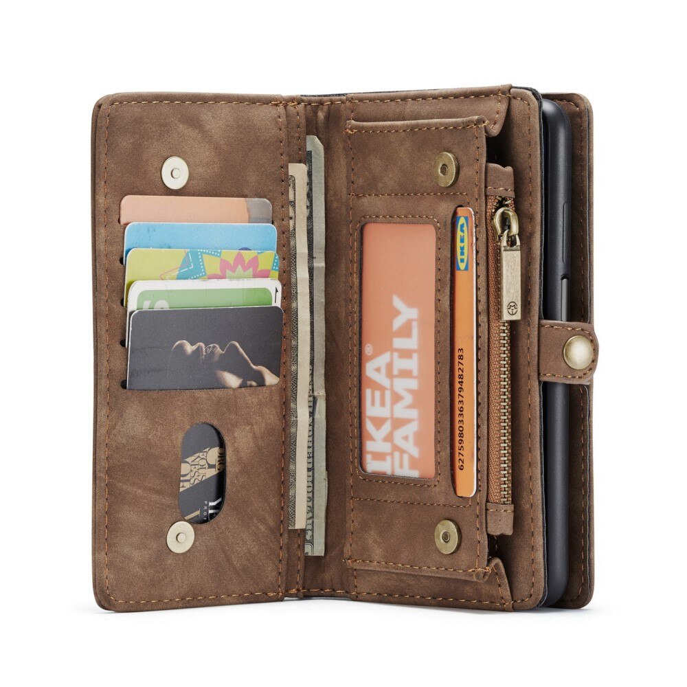 Multi-slot Mobiltaske Samsung Galaxy A32 5G Brun