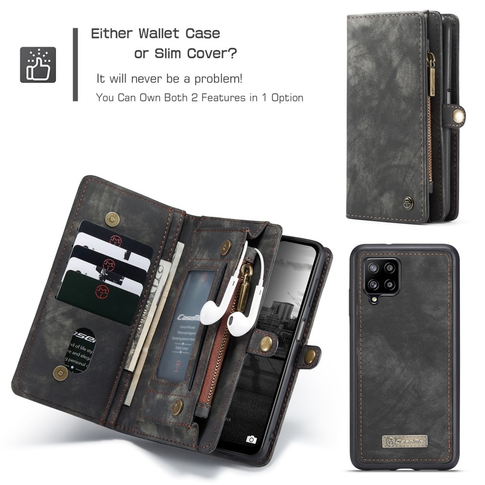 Multi-slot Mobiltaske Samsung Galaxy A12 5G Grå