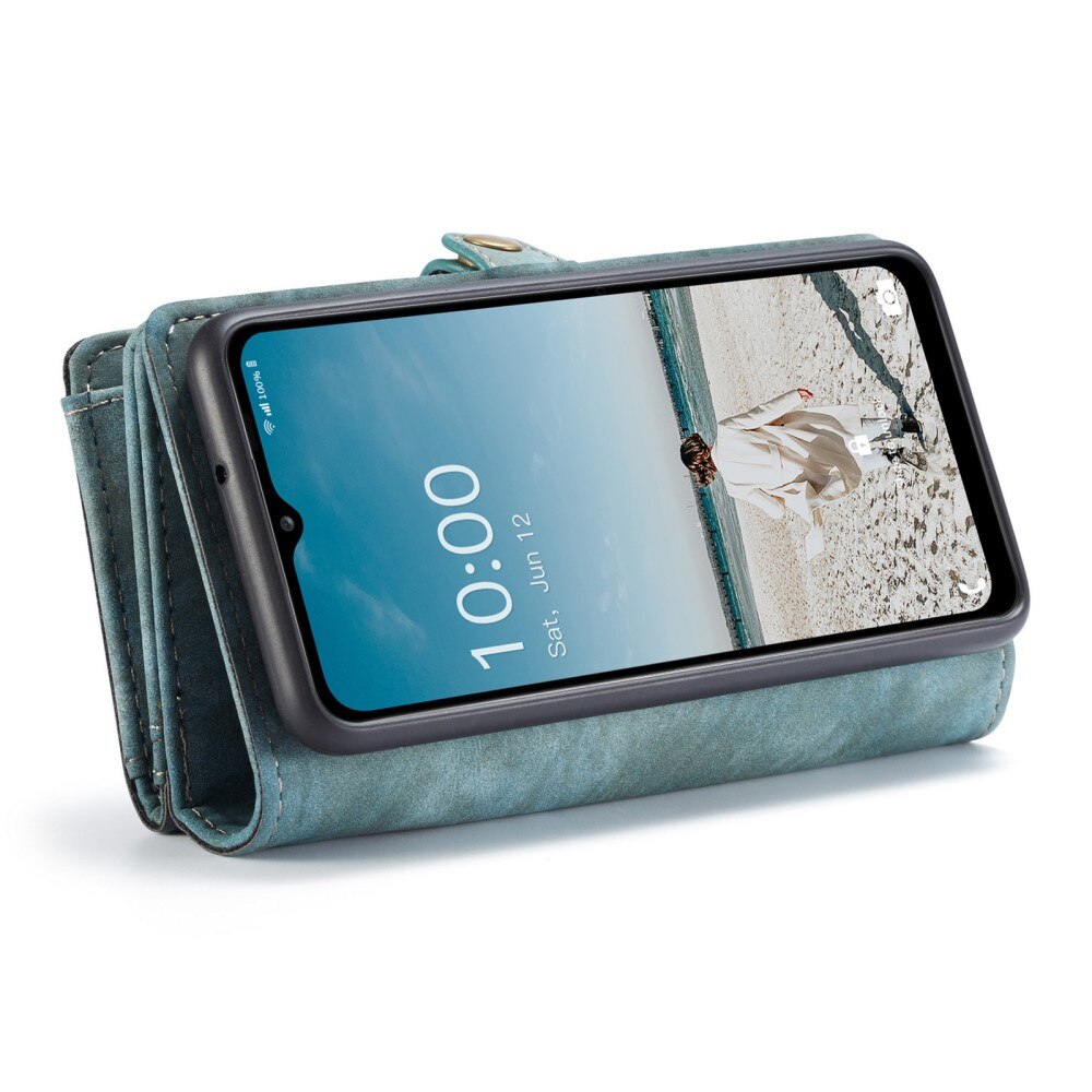 Multi-slot Mobiltaske Samsung Galaxy A12 5G Blå