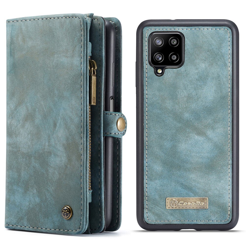 Multi-slot Mobiltaske Samsung Galaxy A12 5G Blå