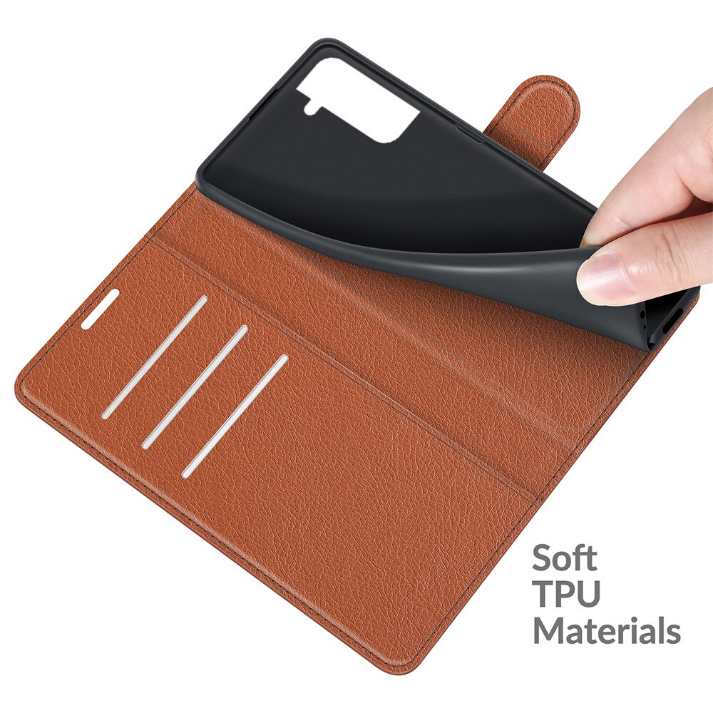 Mobiltaske Samsung Galaxy S22 Brun