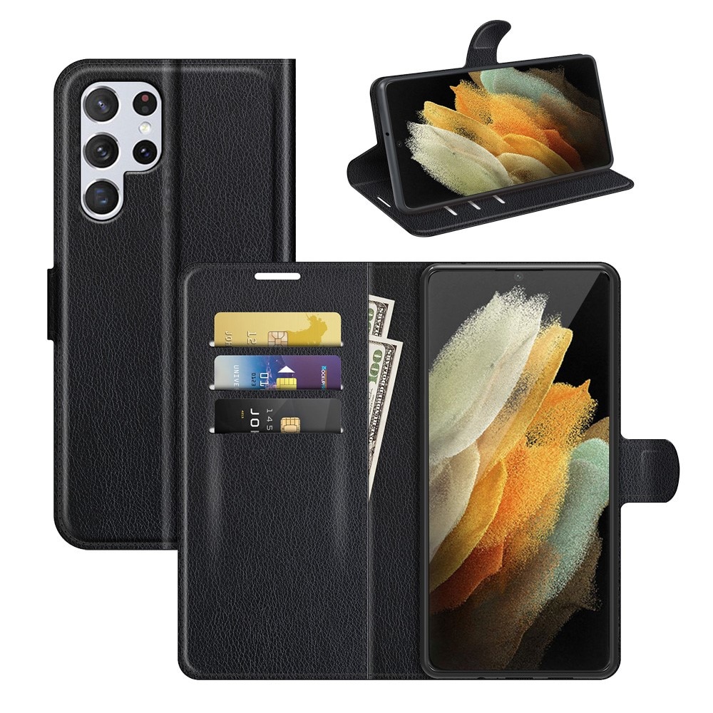 Mobiltaske Samsung Galaxy S22 Ultra Sort