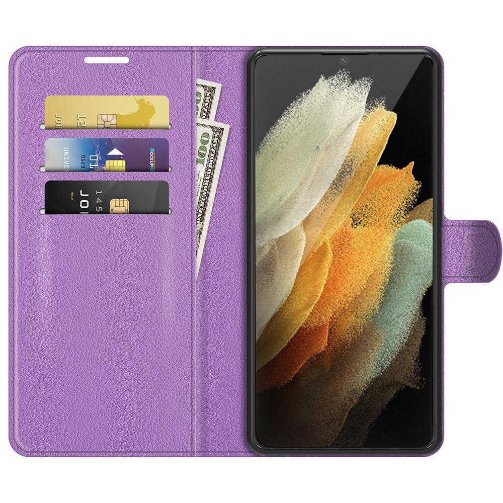 Mobiltaske Samsung Galaxy S22 Ultra Lilla