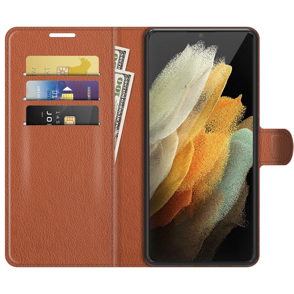 Mobiltaske Samsung Galaxy S22 Ultra Brun