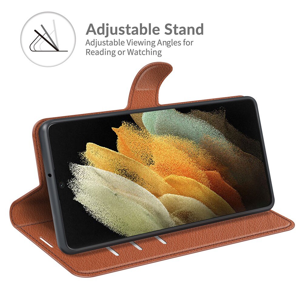 Mobiltaske Samsung Galaxy S22 Ultra Brun