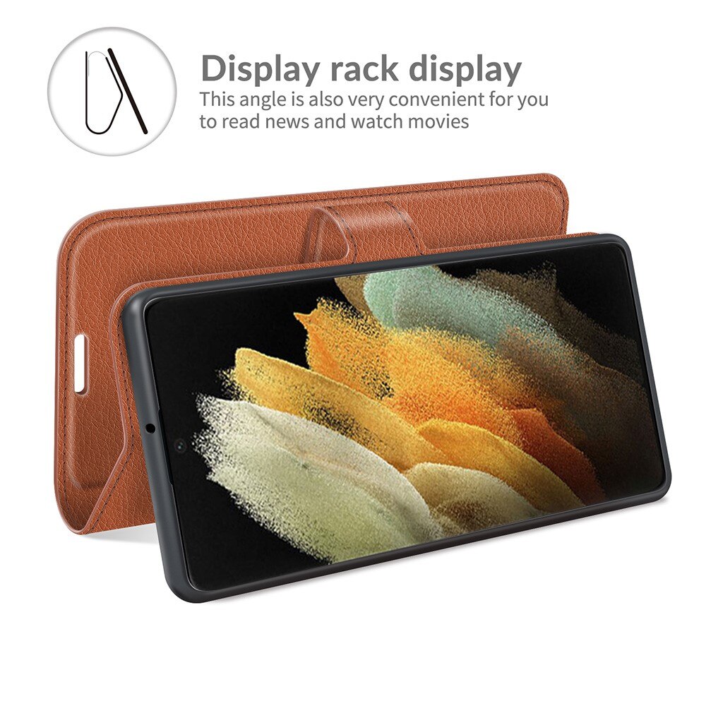 Mobiltaske Samsung Galaxy S22 Ultra Brun