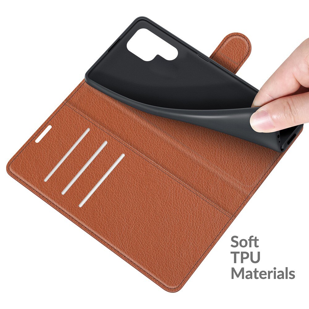Mobiltaske Samsung Galaxy S22 Ultra Brun
