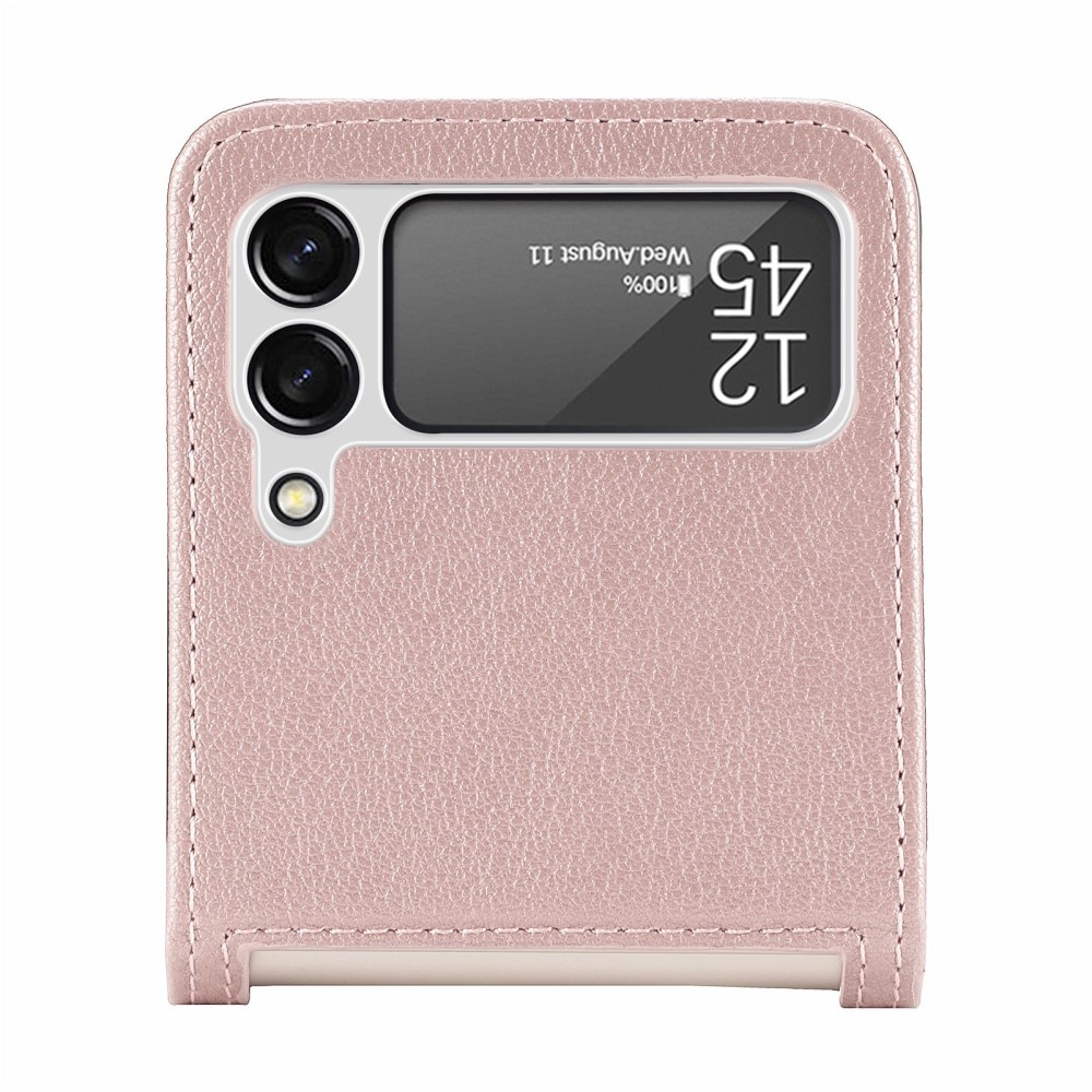 Slim Card Wallet Samsung Galaxy Z Flip 3 lyserød