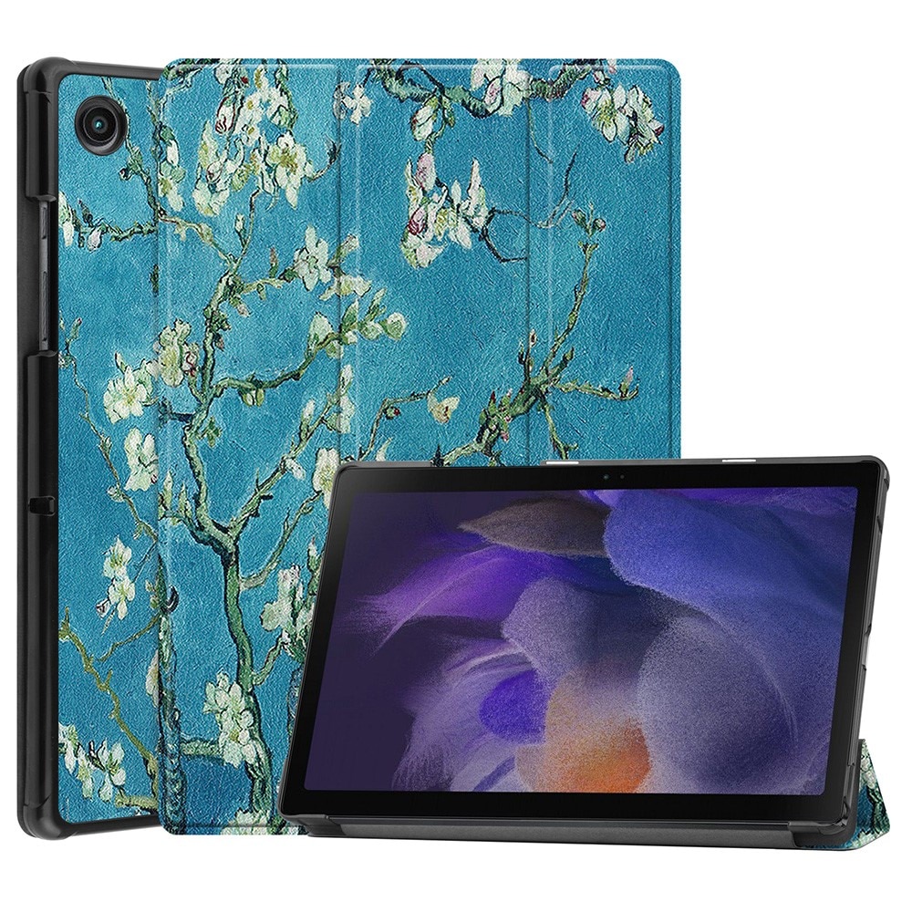 Etui Tri-fold Samsung Galaxy Tab A8 10.5 - Kirsebærblomster