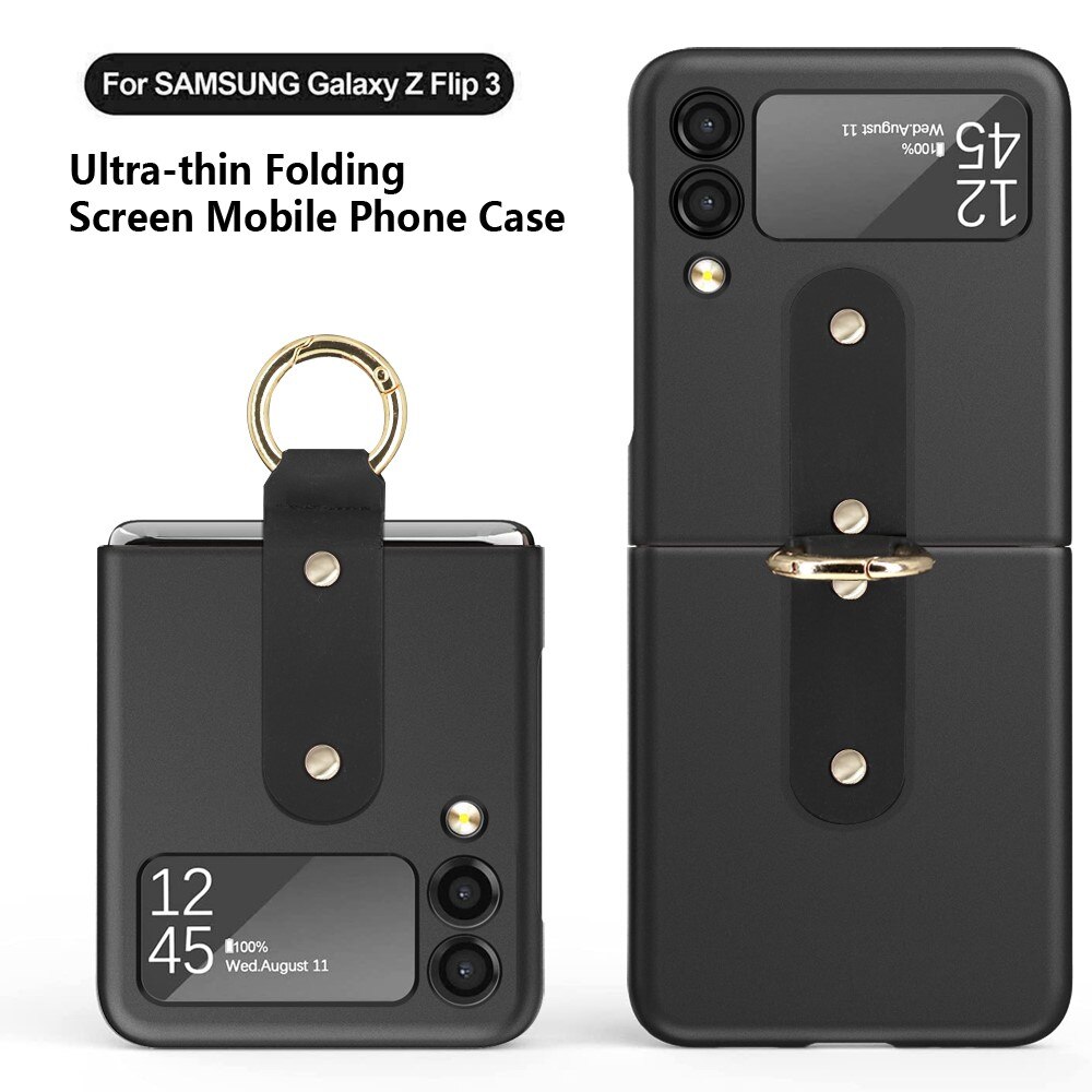 Samsung Galaxy Z Flip 3 Cover ringholder grøn