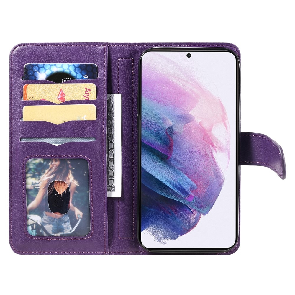 Mobiltaske Multi-slot Samsung Galaxy S22 lila