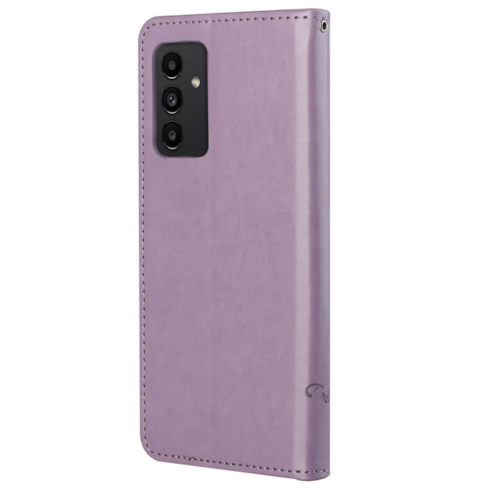 Læderetui Sommerfugle Samsung Galaxy A13 Lilla