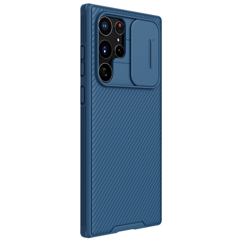 CamShield Cover Samsung Galaxy S22 Ultra Blå