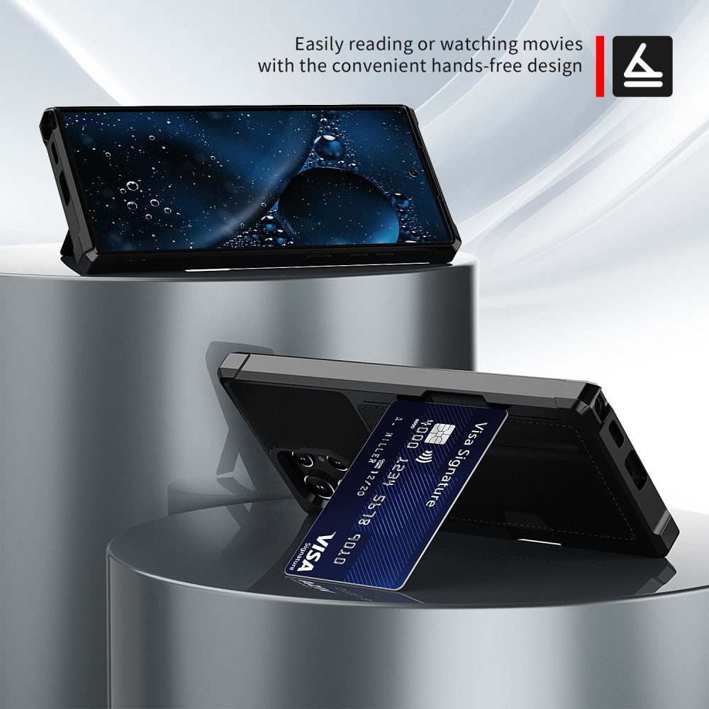 Tough Card Case  Samsung Galaxy S22 Ultra sort