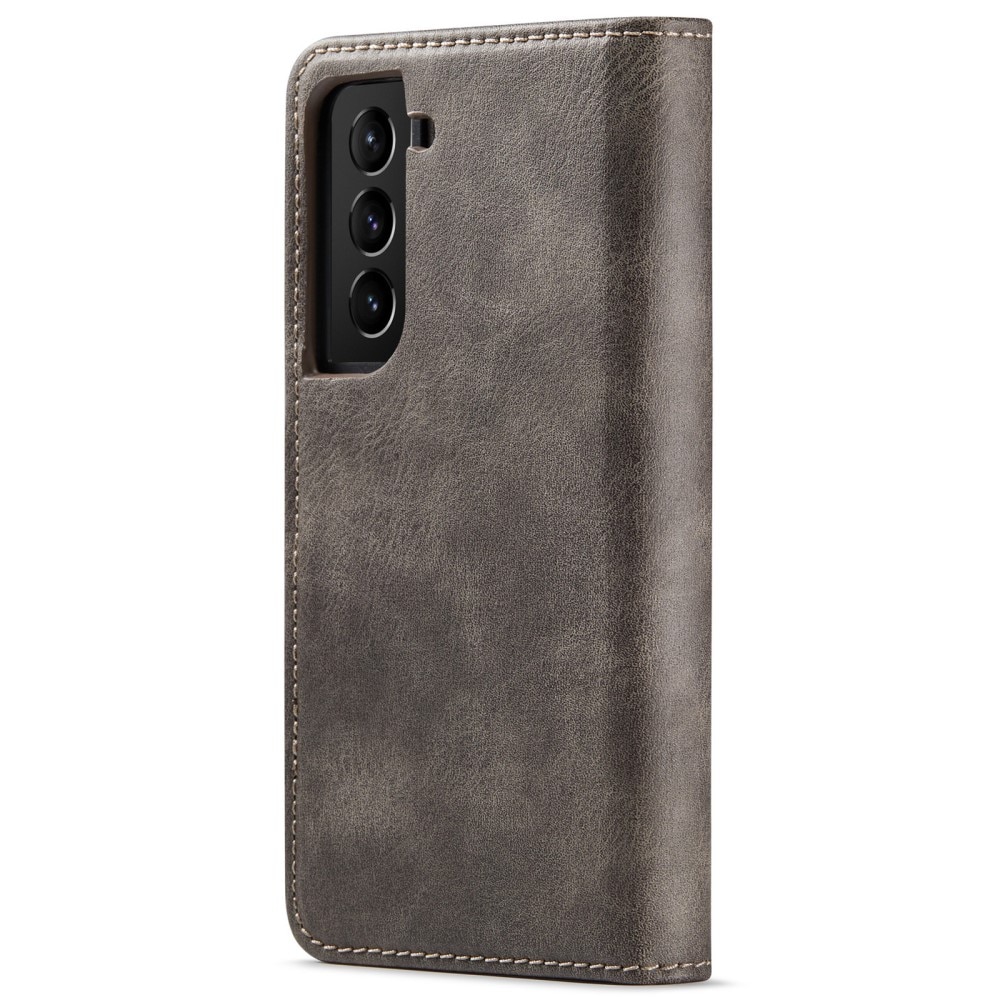 Magnet Wallet Samsung Galaxy S22 Plus Brun
