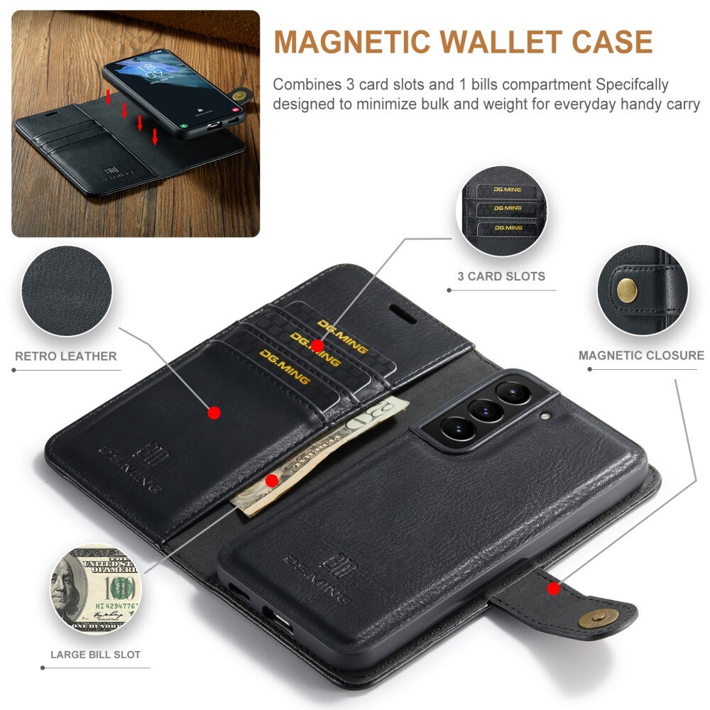 Magnet Wallet Samsung Galaxy S22 Black