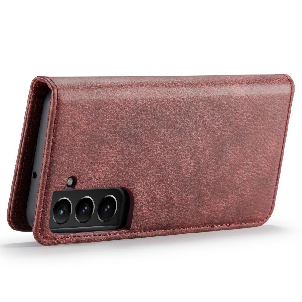 Magnet Wallet Samsung Galaxy S22 Rød