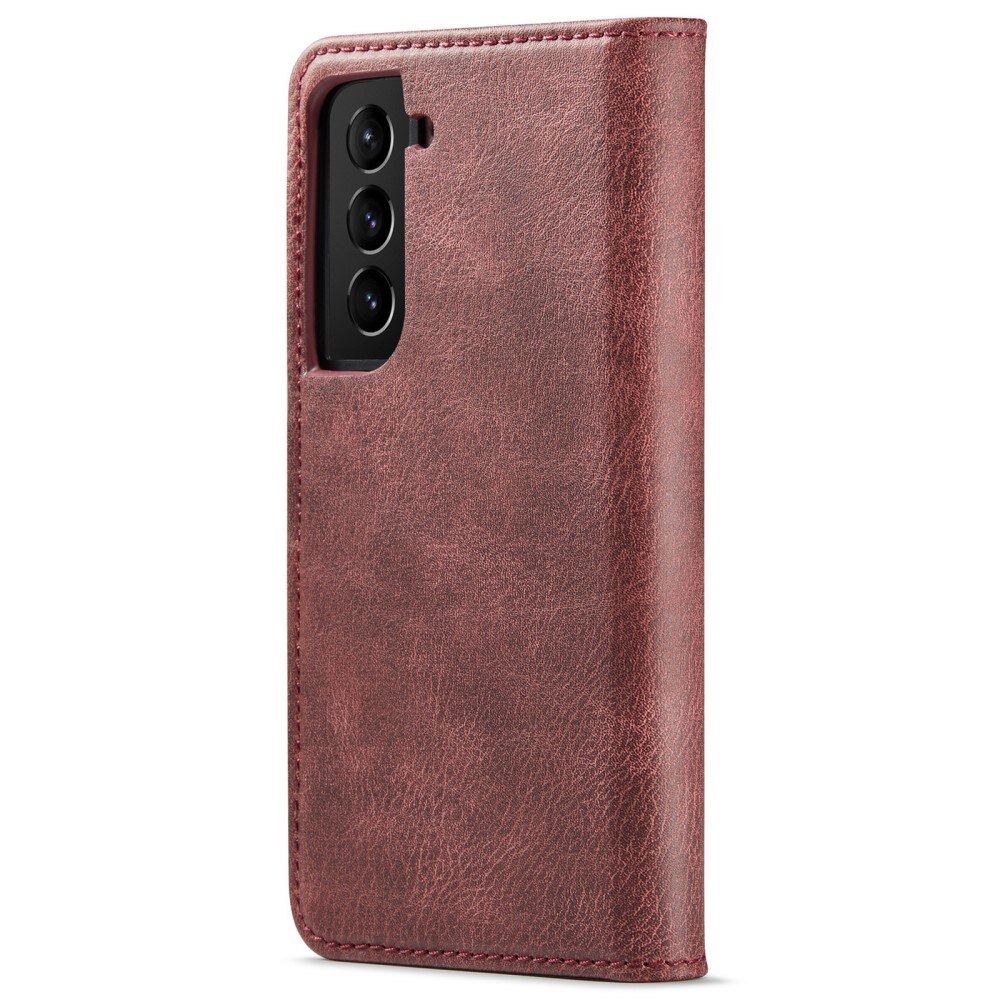 Magnet Wallet Samsung Galaxy S22 Rød