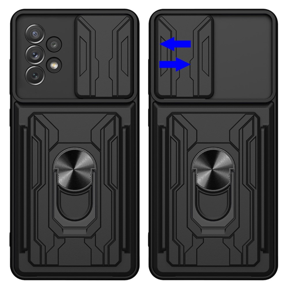 Hybrid Card Slot Case+Camera Protection Samsung Galaxy A33 sort