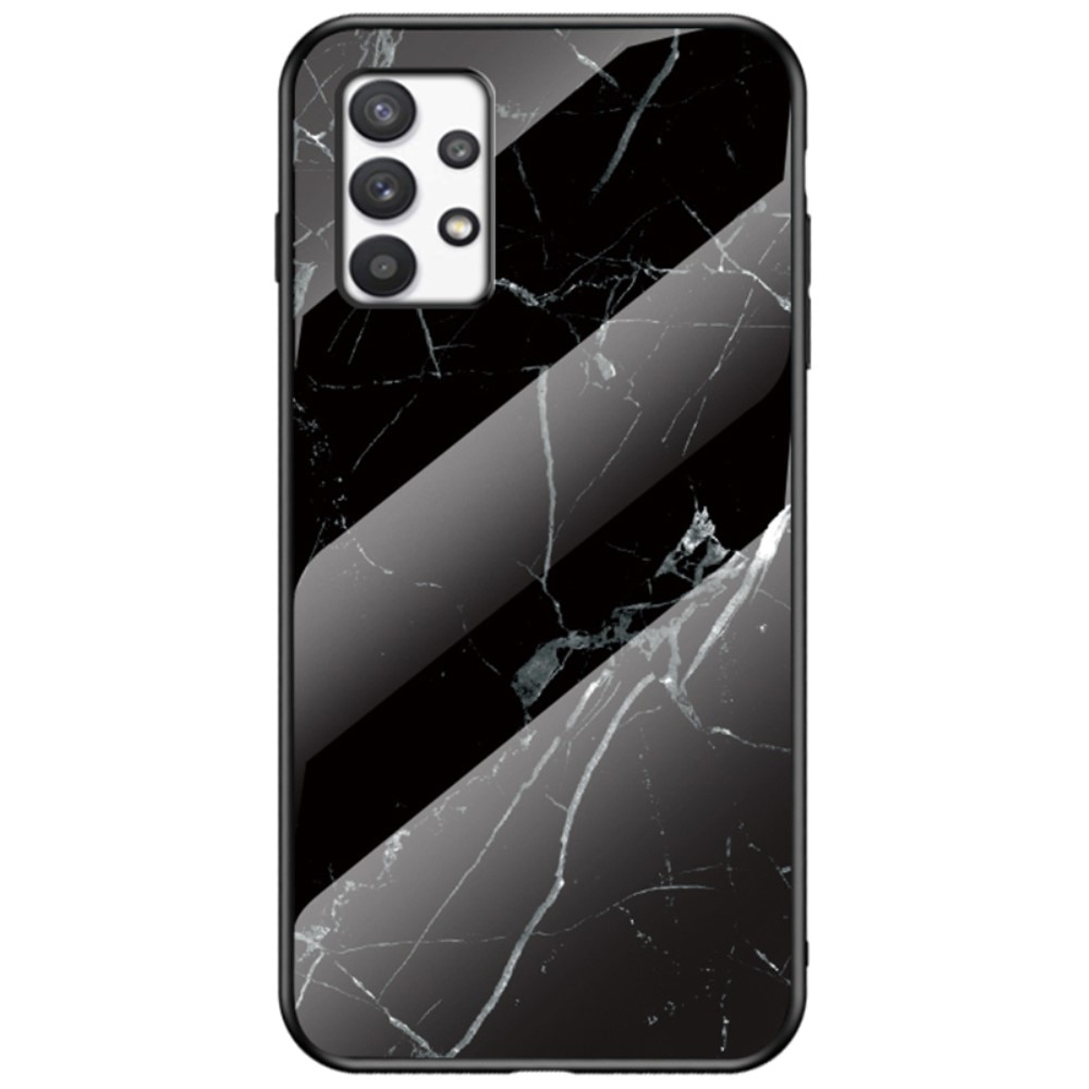 Cover Hærdet Glas Samsung Galaxy A53 sort marmor