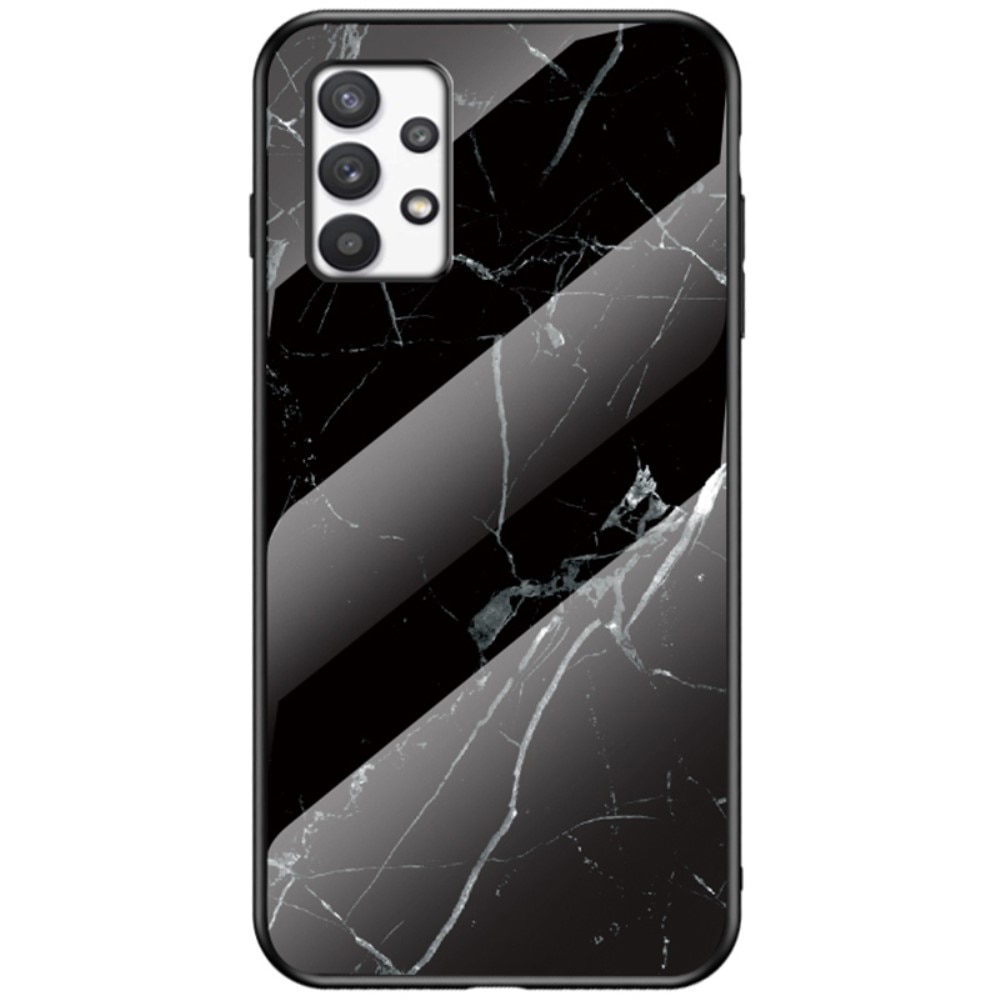 Cover Hærdet Glas Samsung Galaxy A33 sort marmor