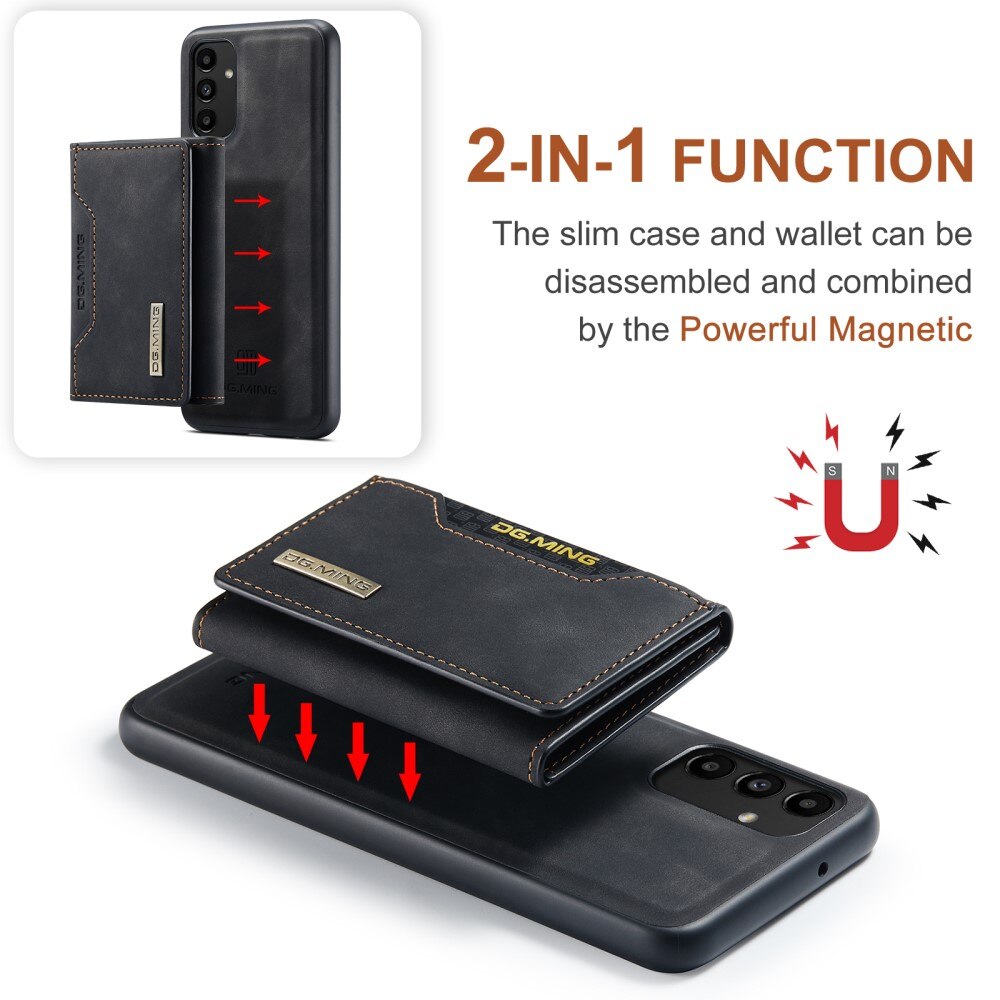 Magnetic Card Slot Case Samsung Galaxy A13 Sort