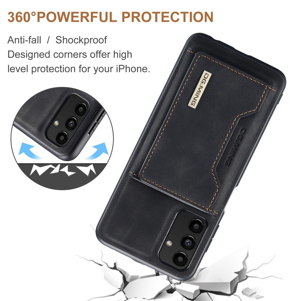 Magnetic Card Slot Case Samsung Galaxy A13 Sort