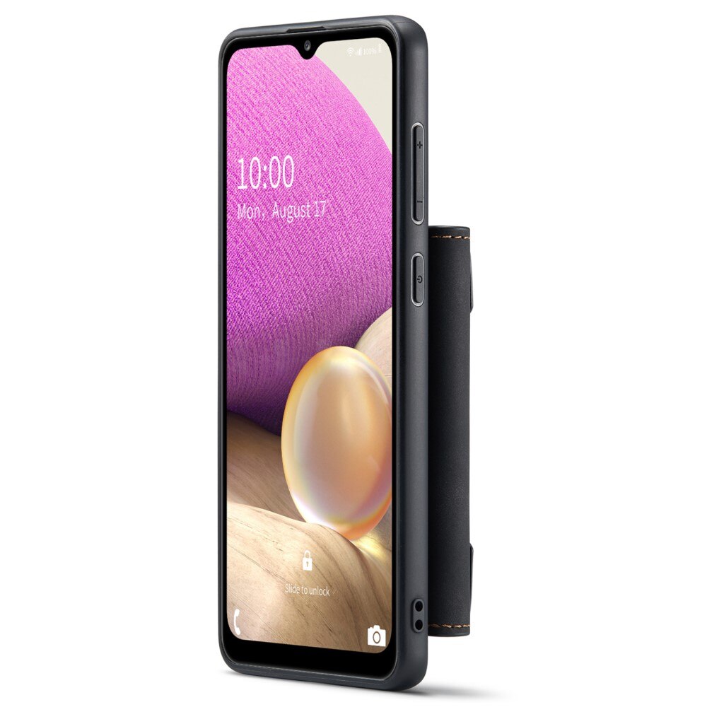 Magnetic Card Slot Case Samsung Galaxy A33 Sort