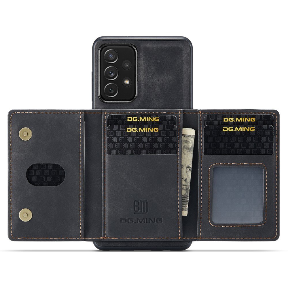 Magnetic Card Slot Case Samsung Galaxy A33 Sort