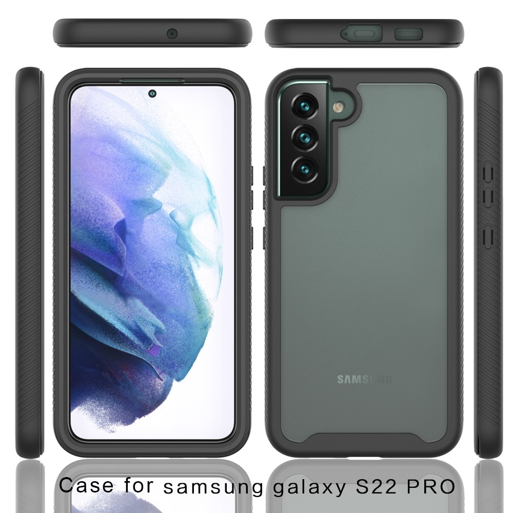 Full Cover Case Samsung Galaxy S22 Plus Sort