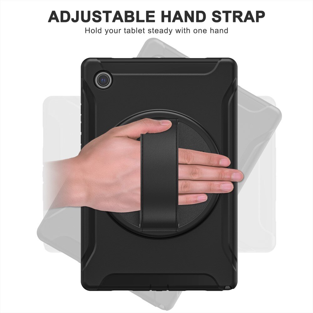 Stødsikker Hybridcover Samsung Galaxy Tab A8 10.5 sort