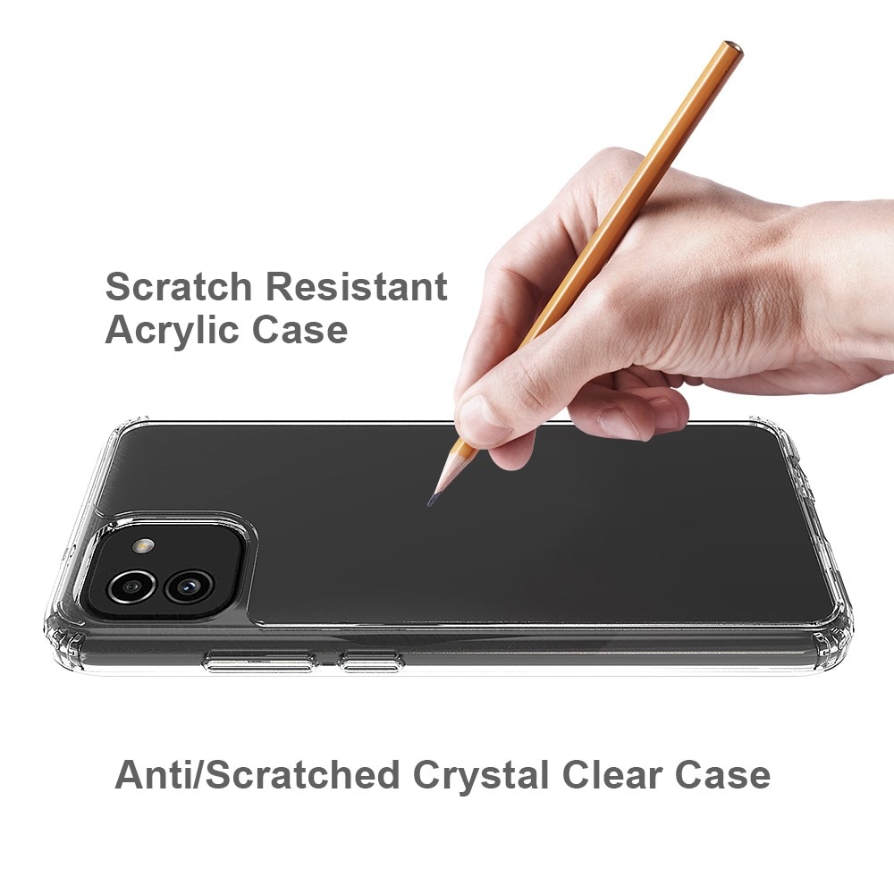 Crystal Hybrid Case Samsung Galaxy A03 Transparent