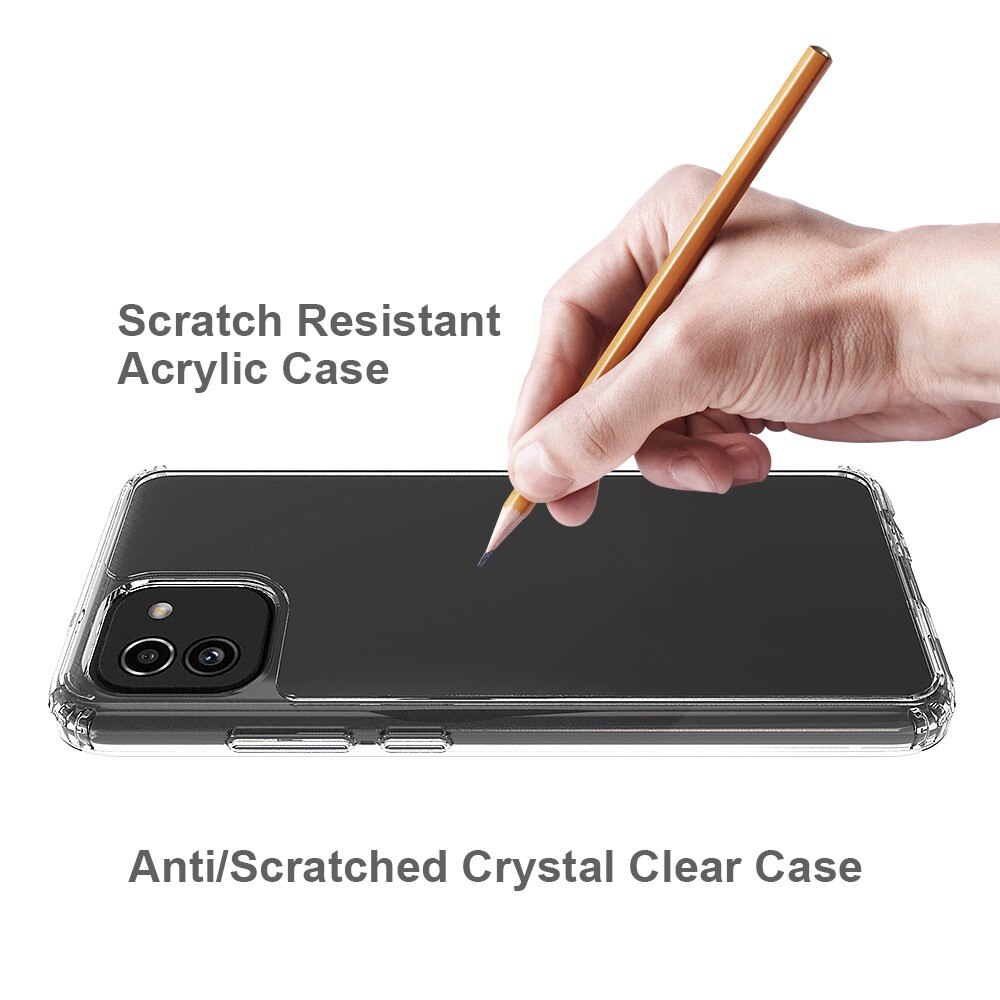 Crystal Hybrid Case Samsung Galaxy A03 Transparent