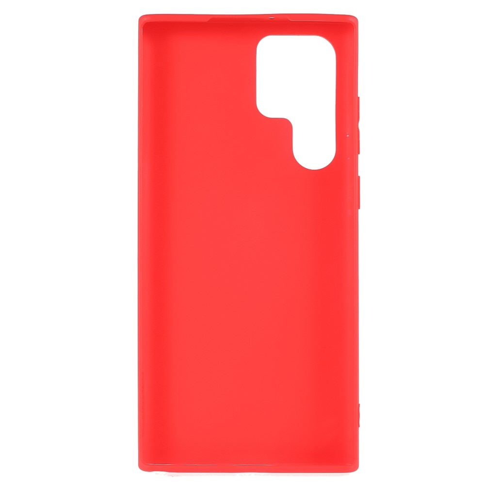TPU cover Samsung Galaxy S22 Ultra rød