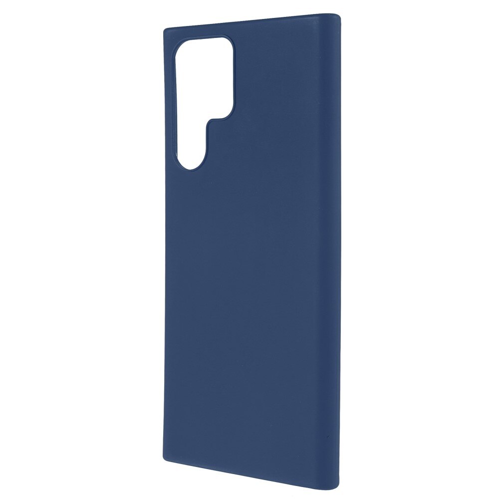 TPU Cover Samsung Galaxy S22 Ultra Blå